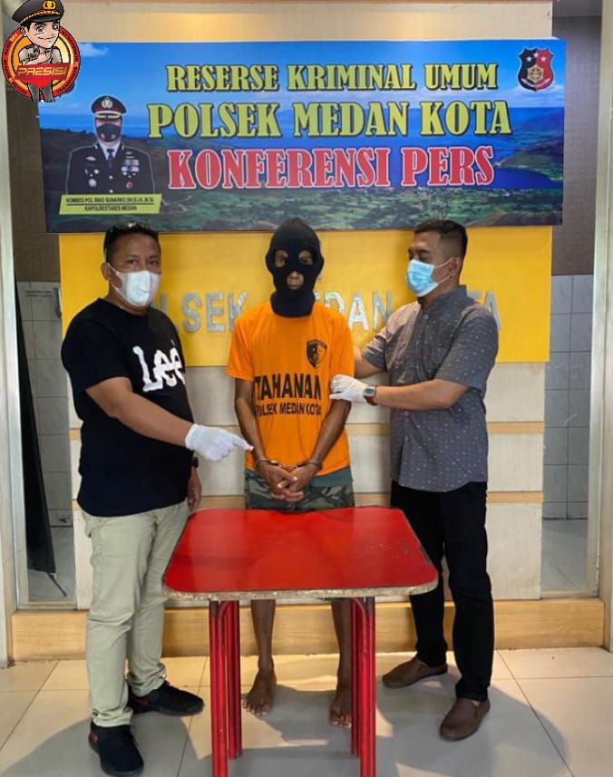 Pemakai Sabu 50 Ribu Ditangkap Tekab Polsek Medan Kota