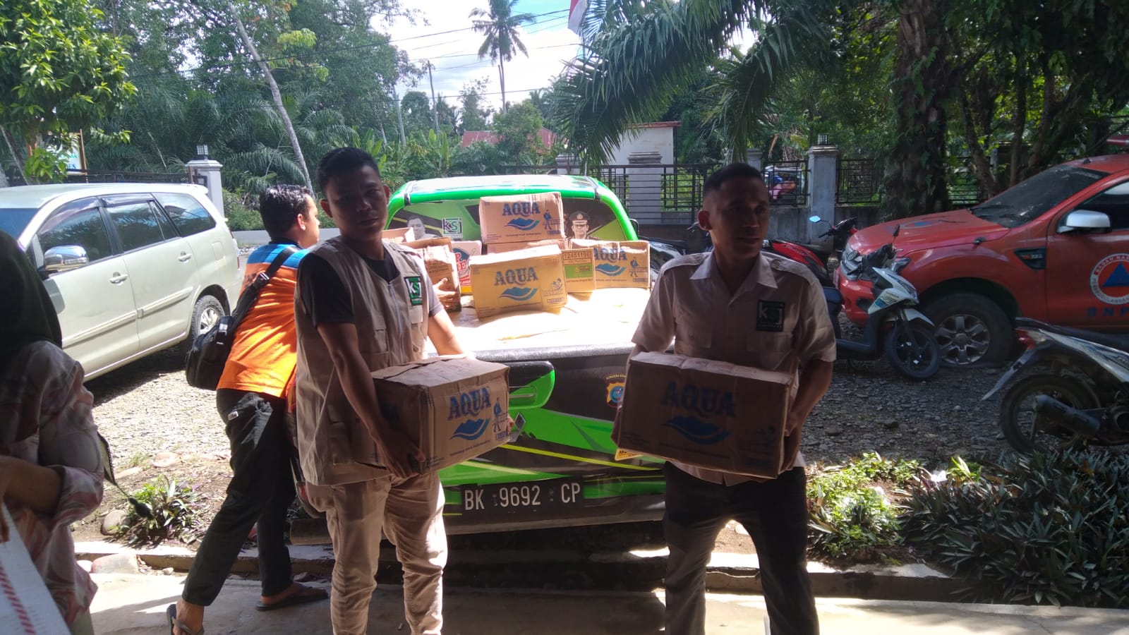 KSJ Ada Untuk Negeri,Banjir Bandang Padang Lawas KSJ Dirikan Posko Bantuan