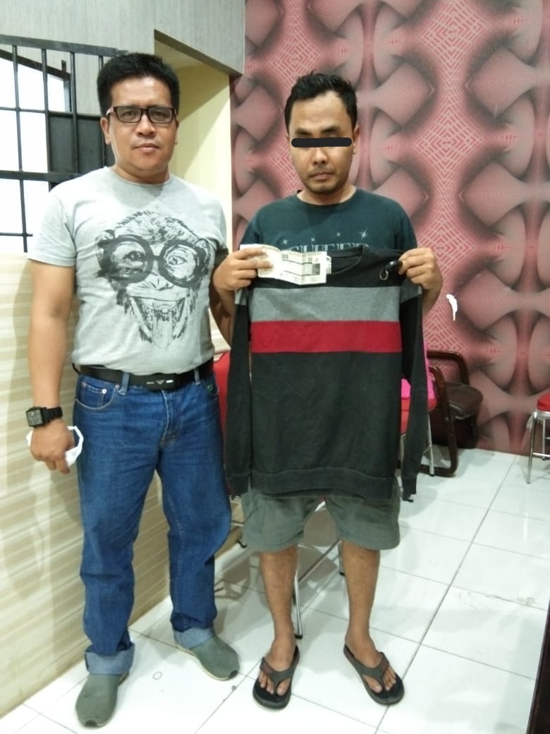 Mencuri di Rest Area Tol Teluk Mengkudu  Terekam  Cctv, Satreskrim Polres Sergai Meringkus Adam