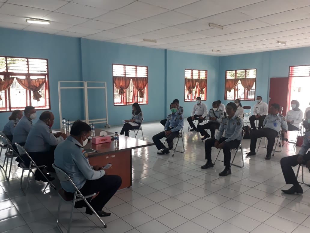 Bapas Kelas II Sibolga Laksanakan Rapat Dinas Terkait Penguatan Tugas dan Fungsi Bapas