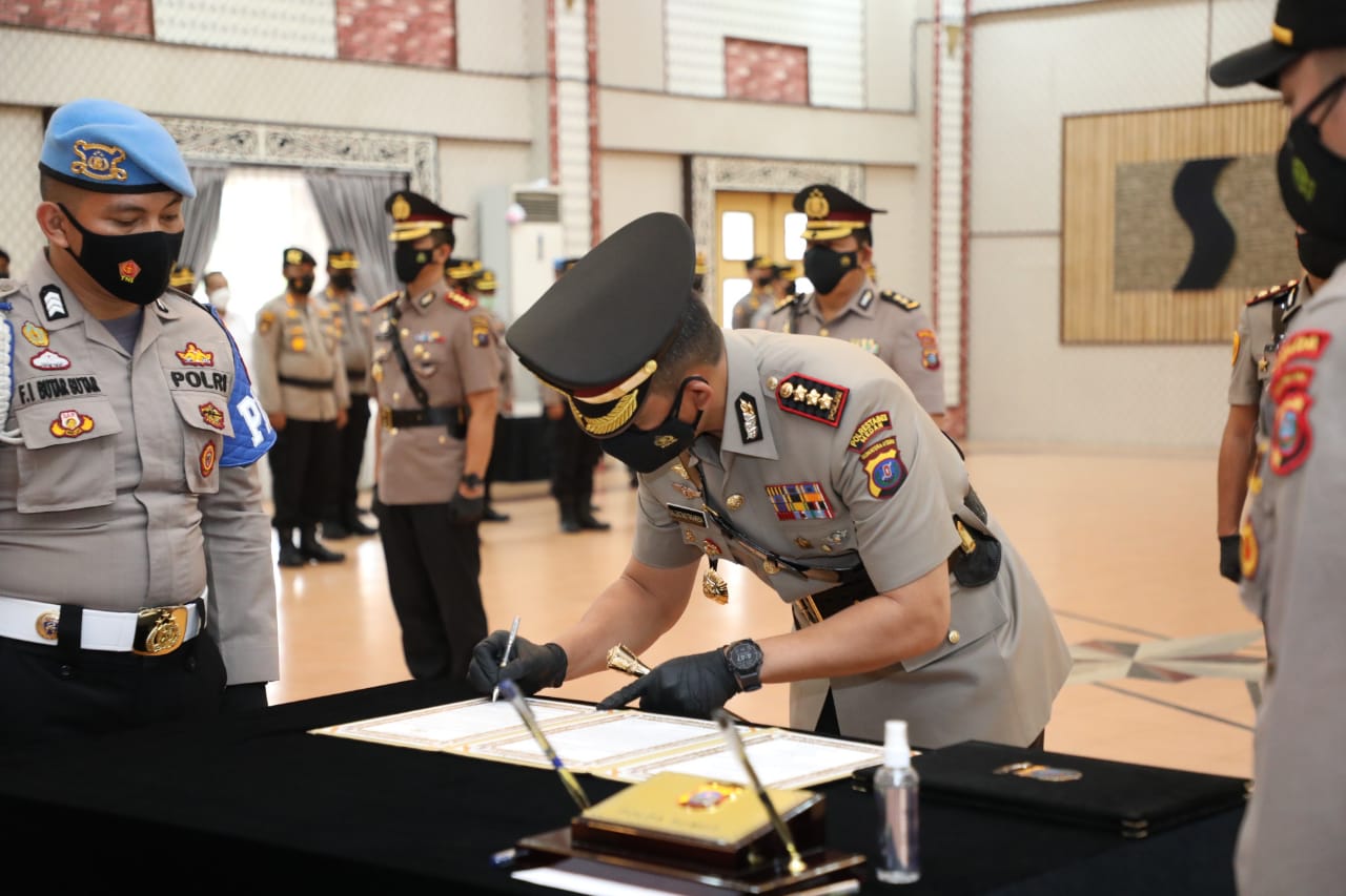 Polda Sumut Gelar Sertijab Kapolrestabes Medan, Dirlantas Polda Sumut dan Kapolres Batubara