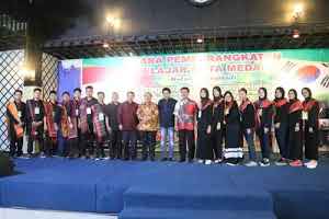 Wali Kota Lepas Pelajar Medan ke Gwangju