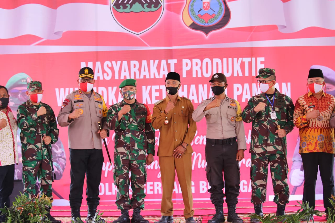 Kapolda Sumut Resmikan Kampung Bertuah Binaan Polres Serdang Bedagai