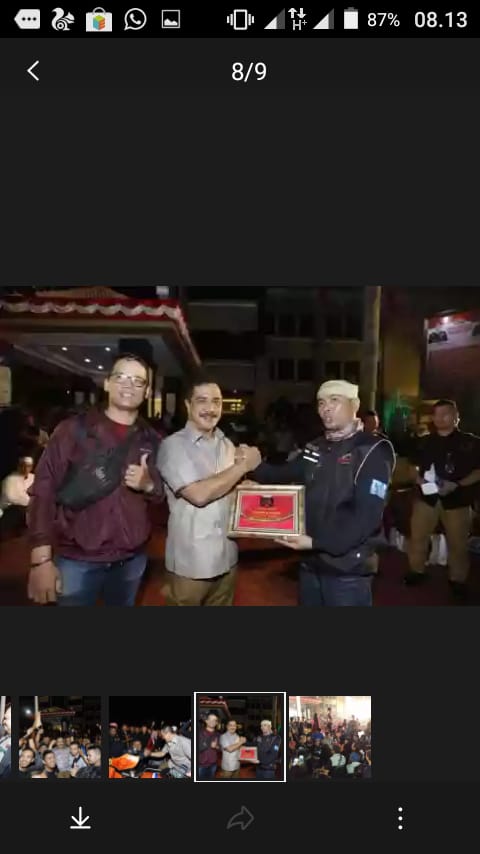 Kapolda Sumut Silaturahmi bersama TNI dan Club Bikers Se- Sumut