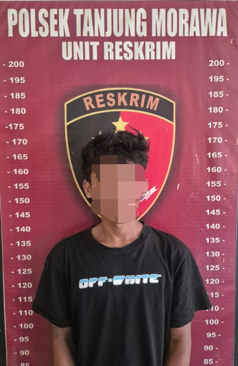 Nekad Curi kabel Tower diciduk Polsek Tanjung Morawa