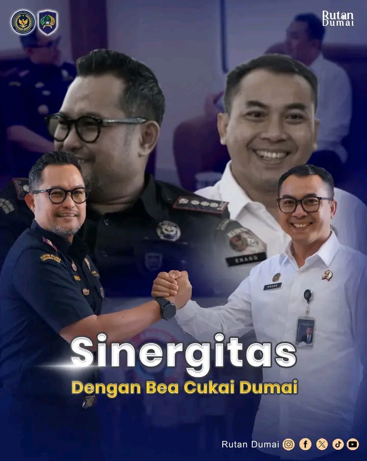 Terus Tingkatkan Sinergitas, Karutan Dumai Kunjungi Kantor Bea Cukai Dumai