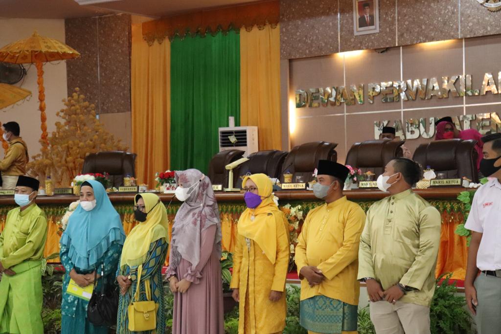 Peringati Hari HUT Kabupaten Langkat Ke- 272, Kapolres Langkat Hadiri Sidang Paripurna DPRD