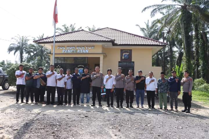 Kapolres Labuhanbatu tinjau pengusulan Polsub Sektor menjadi Polsek Pangkatan