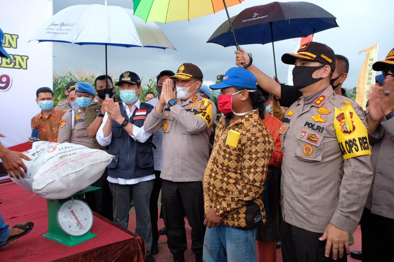 Polda Riau Gandeng Persatuan Pedagang Jagung Bakar Pekanbaru