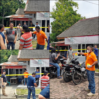 Polisi lakukan pra rekontruksi atas penganiayaan Wartawan di lokasi kejadian