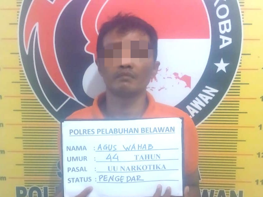 Polres Labuhan Belawan Tangkap Pengedar Sabu Di Kelambir V