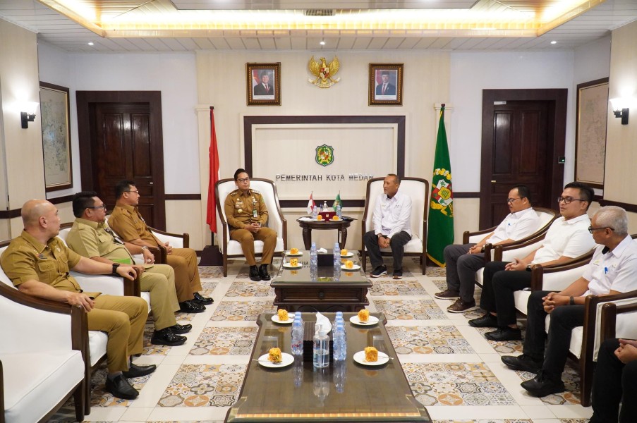 Region Head PTPN I Regional 1 Bersilaturahmi dengan Wali Kota Medan