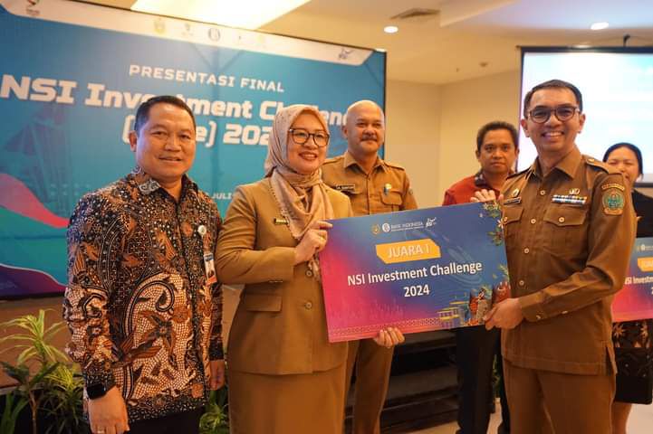 Kota Pematangsiantar Juara I North Sumatera Invest (NSI) Investment Challenge (NICe) 2024