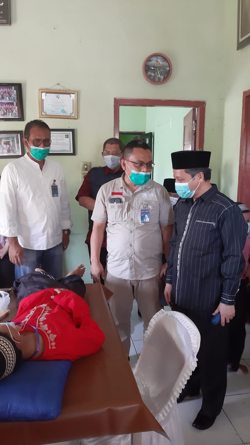 H. Rajudin Sagala, Bank Mandiri Regional-1 Sumut dan Yayasan Ade Irma Suryani Gelar Sunat Masal
