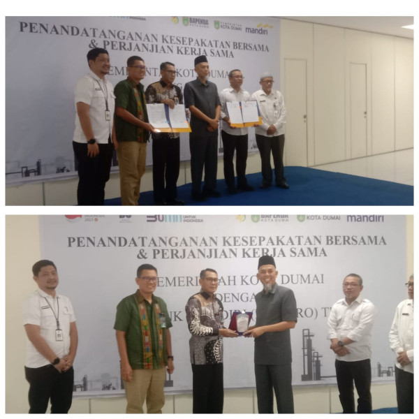 Pemko dan Bank Mandiri Dumai Adakan Kerjasama