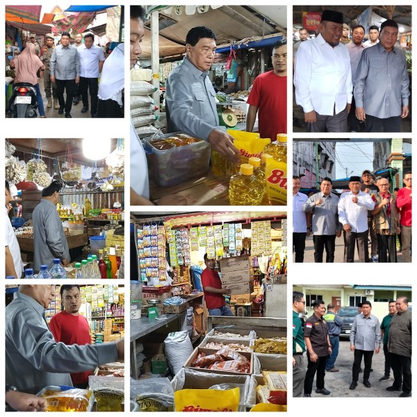 Anggota DPR-RI Meninjau Pasar Bunda Sri Mersing Lanjut  PT Kreasijaya Adhikarya Dan Klk Lansung Proses pendistribusian Minyak Kita untuk Daerah Riau dan sekitarnya
