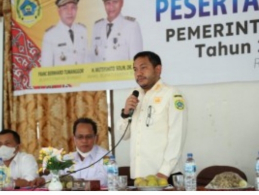 Bupati Pakpak Bharat, Franc Bernhard Tumanggor Ajak Masyarakat Sukseskan Food Estate