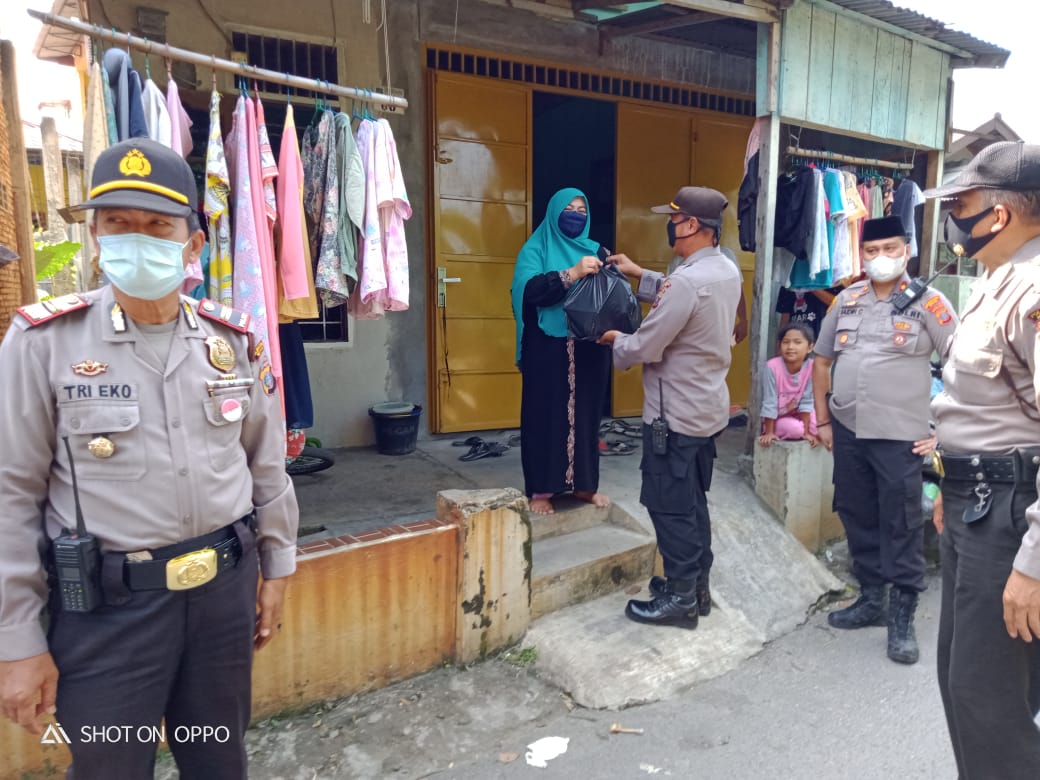 Jumat Berkah,Polsek Medan Area Gelar Kegiatan Bakti Sosial