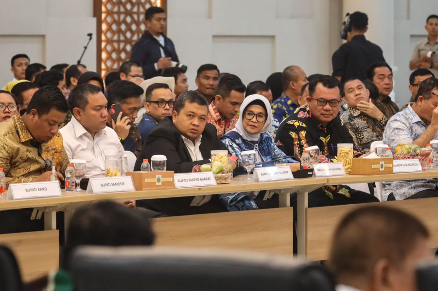 Wali Kota Pematangsiantar hadiri High Level Meeting Tim Pengendali Inflasi Daerah Sumut