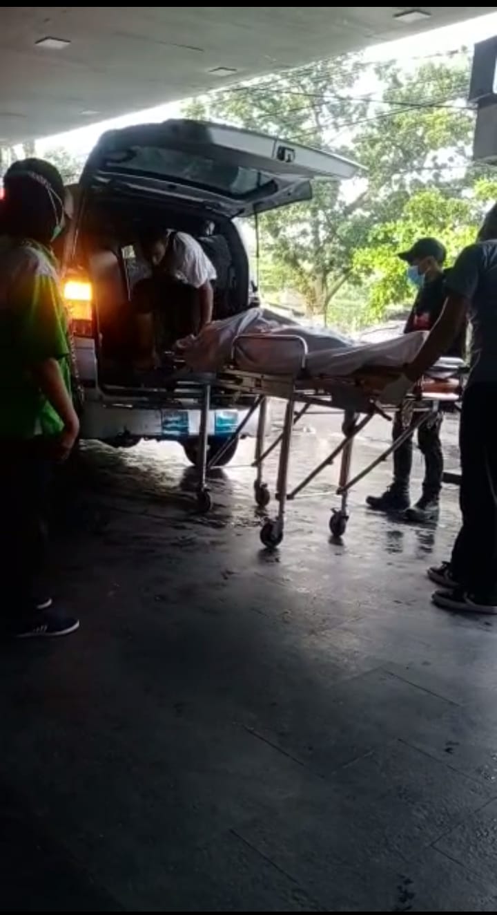 Diduga Pekerja PT Gunung Gahapi Jatuh Dari Ketinggian Sekitar 15 Meter,