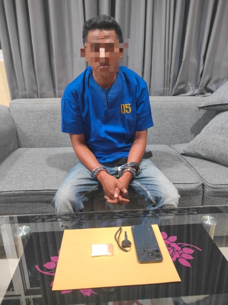 Polres Dumai Ungkap Kasus Peredaran Narkotika, Amankan 12,86 Gram Shabu dan Satu Tersangka