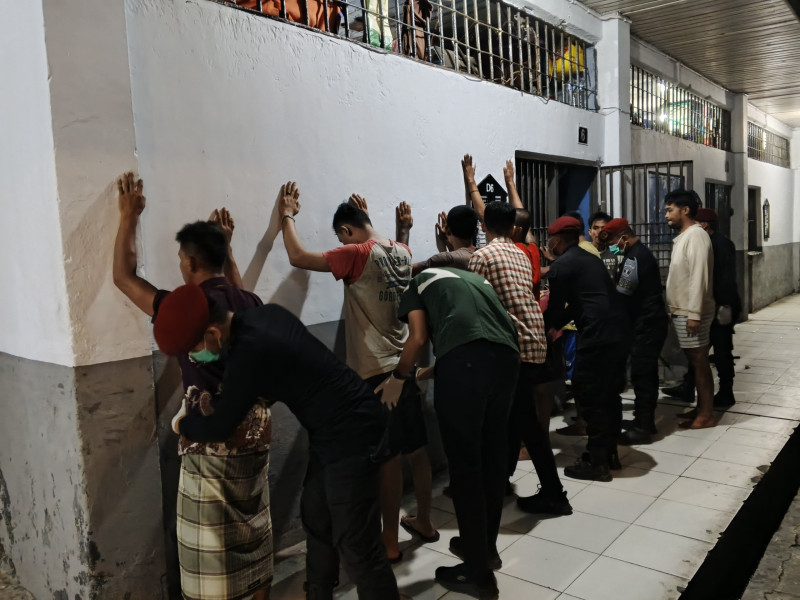 Rutan Dumai Kembali Geledah Kamar Hunian Warga Binaan