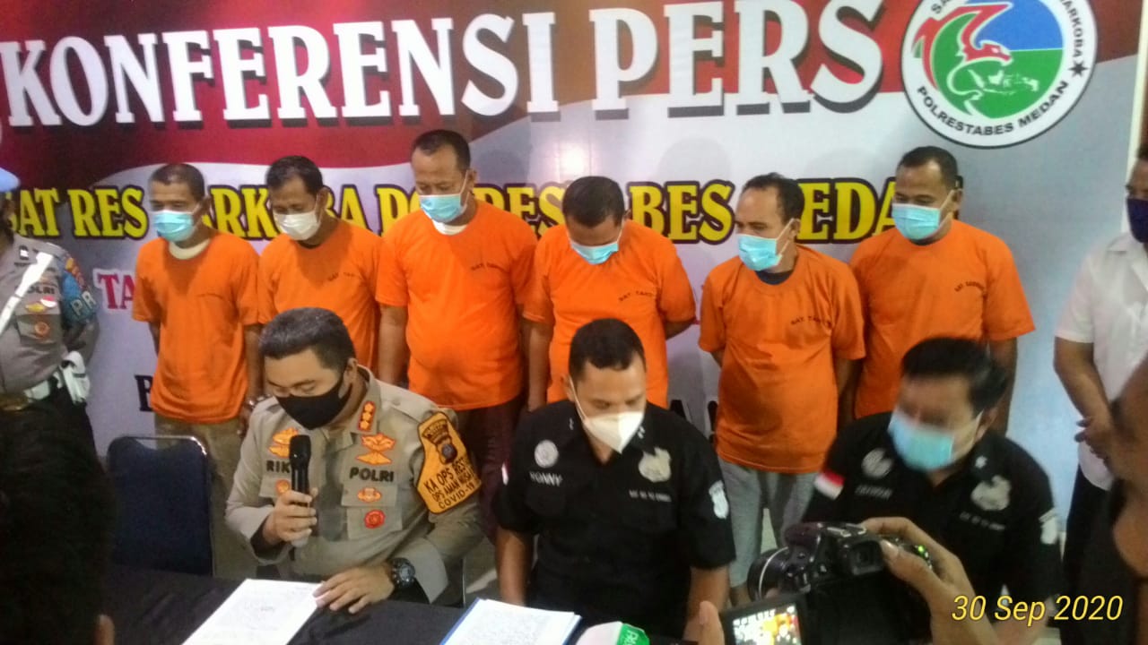 Satresnarkoba Polrestabes Medan Tangkap 3 Oknum PNS Aceh usai Dugem Di Medan