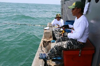 Lomba Mancing Laut Ulang Tahun Lanal Tanjungbalai Asahan
