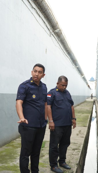 Cegah Gangguan Kamtib, Rutan Kelas I Medan Perkuat Kontrol Area Branggang