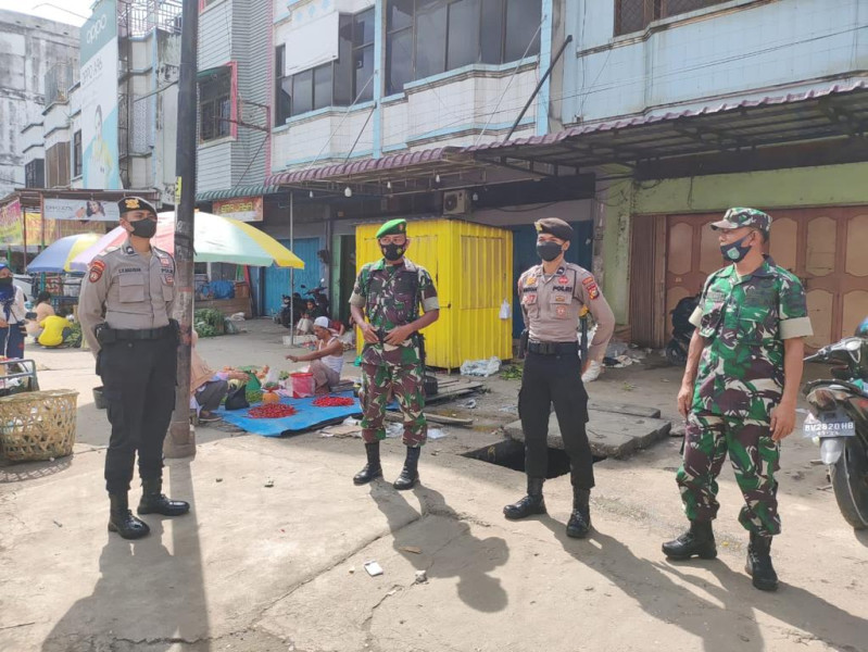 Terciptanya Harkamtibmas May Day 2023,  TNI-Polri  Gelar Patroli Gabungan di Kota Dumai