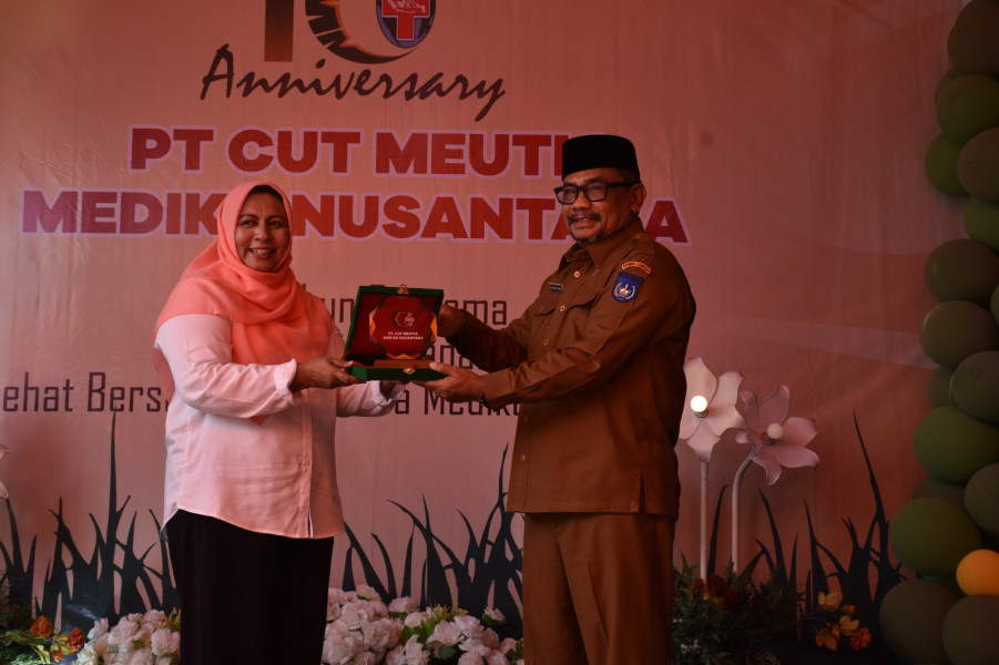 HUT KE 10 RSU Cut Mutia,Pj Walkot Langsa:Tenaga Medis Adalah Pilar Penting