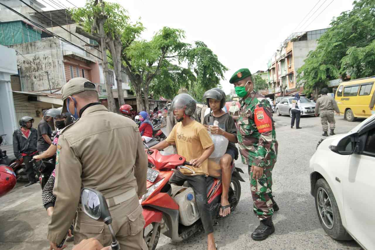 Lagi, 186 KTP Warga Tak Pakai Masker Ditahan