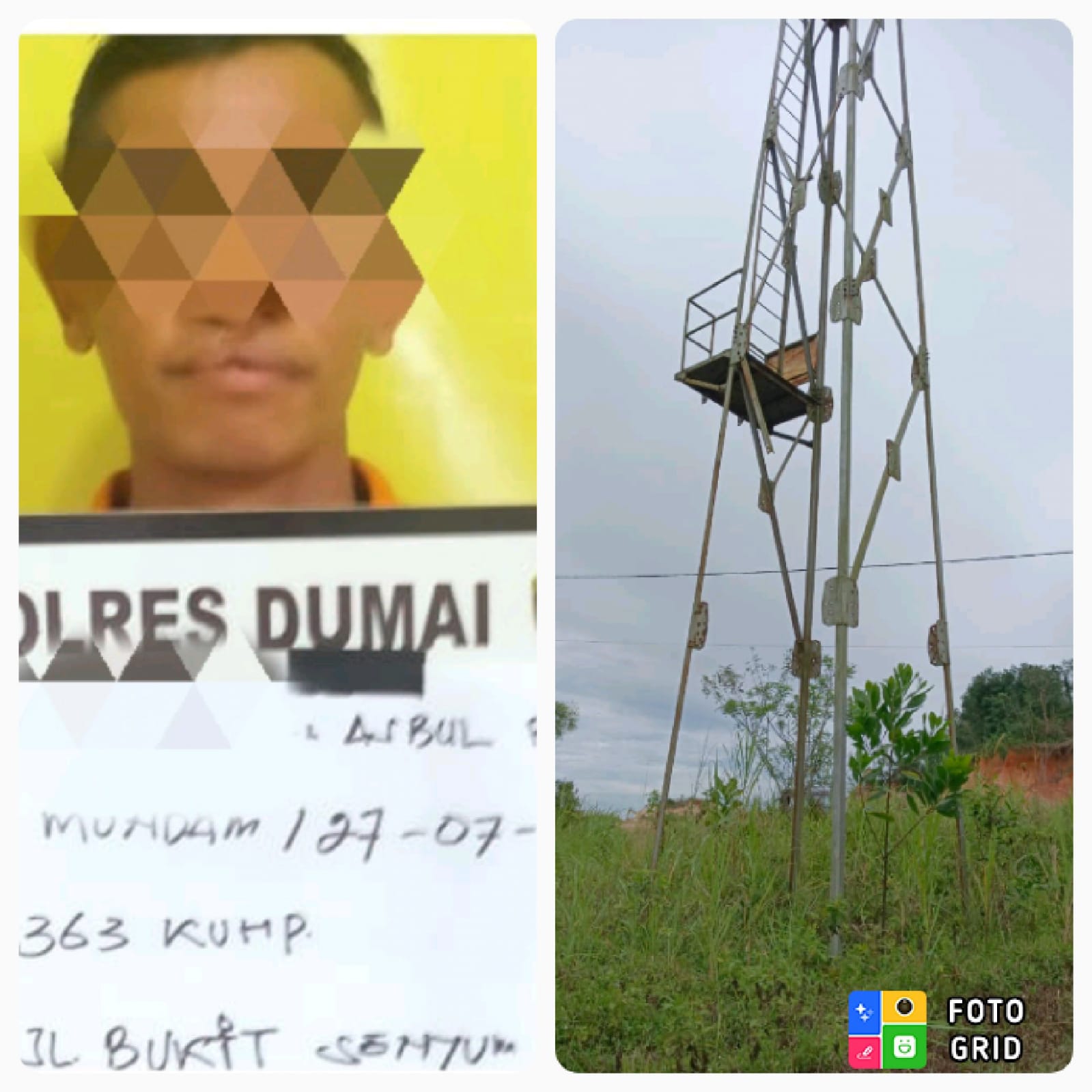 AL Diamankan Unit Reskrim Polsek Madang Kampai Kasus 365