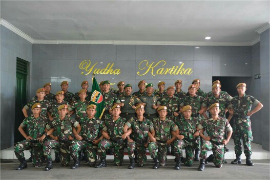 Pemberangkatan Kontingen Peleton Tangkas  Kodam I/Bukit Barisan TA 2018