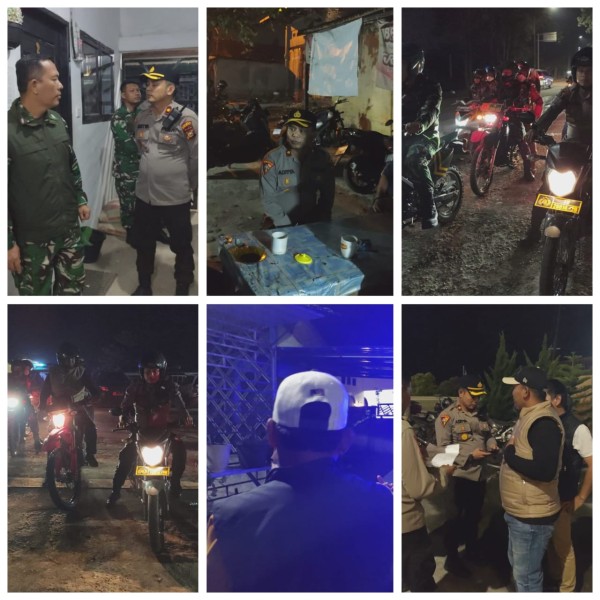 Polsek Dumai Timur Gelar Patroli Gabungan Cipta Kondisi Ops Lilin 2025, Kamtibmas Aman dan Kondusif