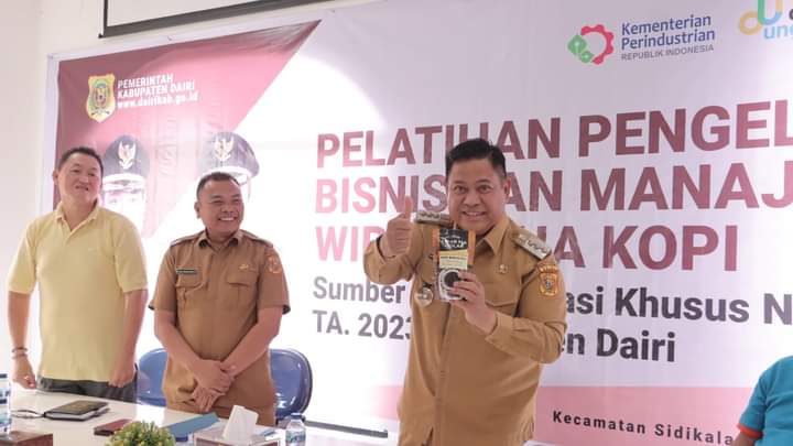 Pemkab Dairi Selenggarakan Pelatihan Pengolahan Bisnis dan Manajemen Wirausaha Kopi