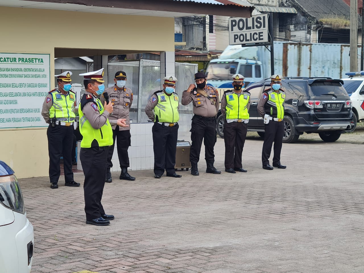 Polrestabes Medan Laksanakan Pengamanan Jalur Wisata selama Libur Panjang Maulid Nabi