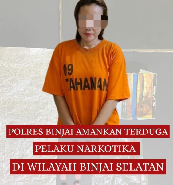 Sat Narkoba Polres Binjai Ringkus Wanita Pengedar Ekstasi, 10 Butir Inex Diamankan