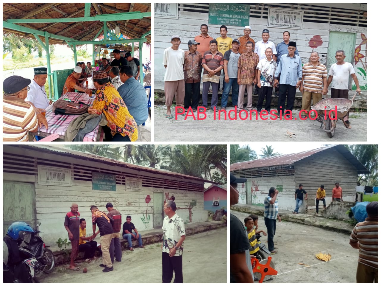 Ketua Majelis PD Al-Jamiyatul Washliyah Sergai Tinjau RA/MDTA Al-Washliyah Pematang Pelintahan