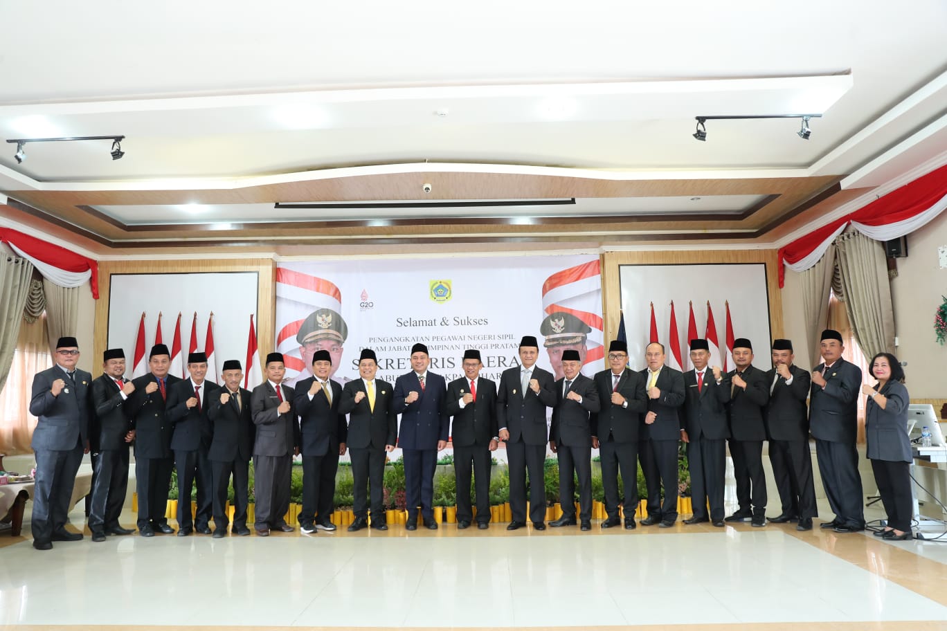 Bupati Pakpak Bharat Lantik Sekretaris Daerah