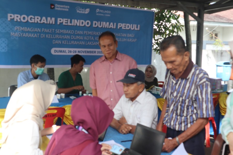Pelindo Dumai Peduli Wujud Kepedulian Sosial untuk Warga Sekitar Pelabuhan