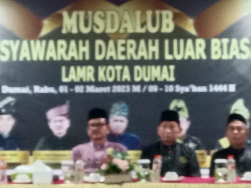 Lembaga Adat Melayu Riau mengadakan Musdalub (Musyawarah Daerah Luar Biasa)