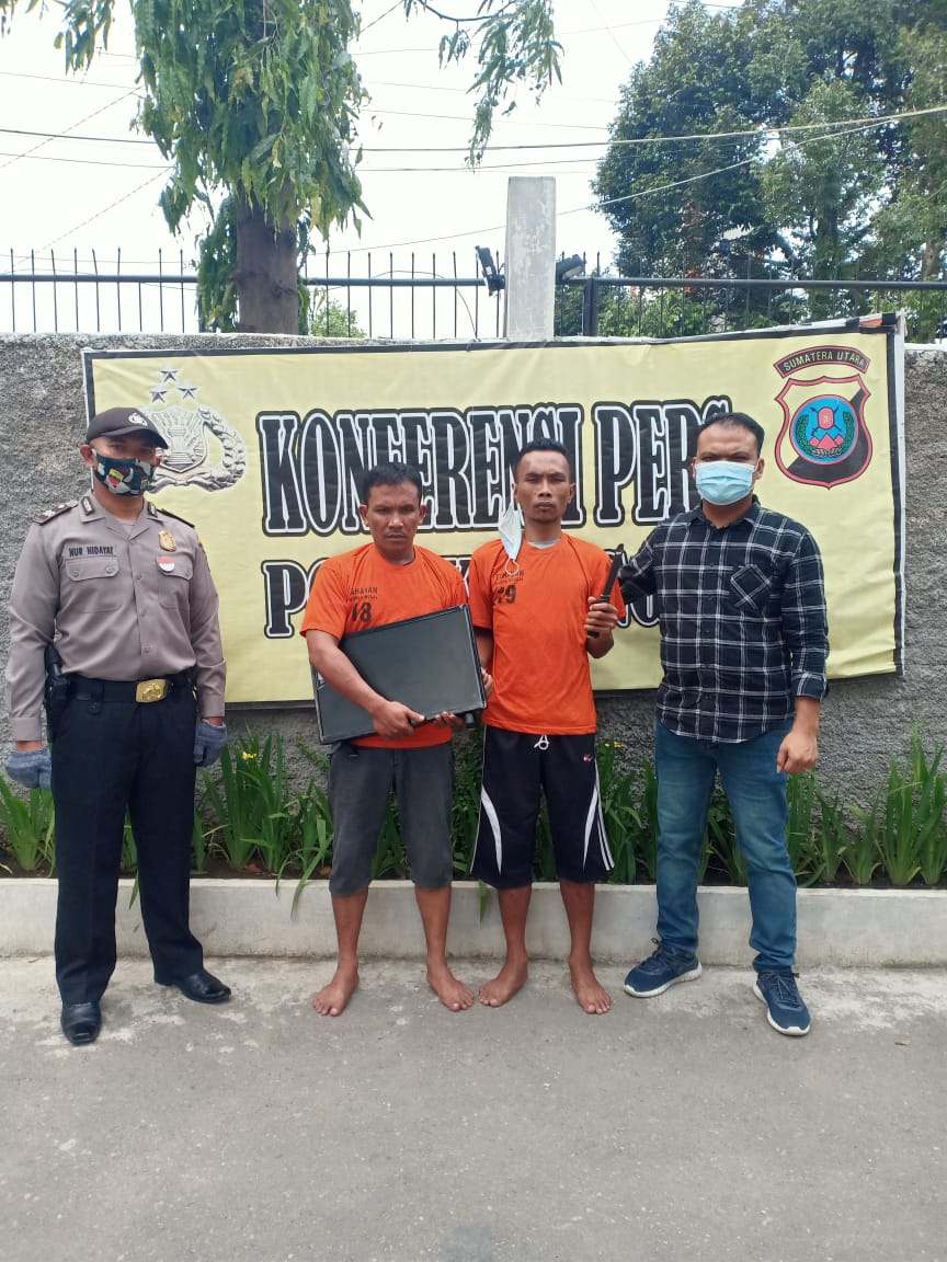 Lagi, Polsek Sunggal Tangkap Tersangka Pencurian Di dalam Rumah 