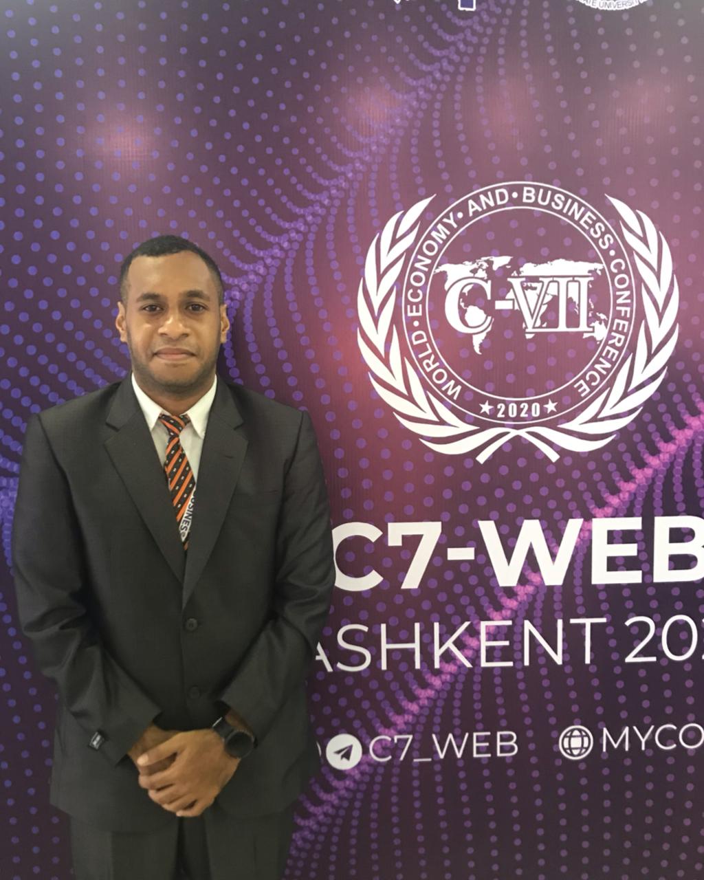 Pemuda Papua, Steve Mara Pimpin Simulasi Sidang PBB di Uzbekistan