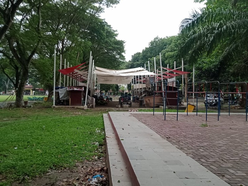 Ancaman Gagalnya Rekord Adipura Langkat Disebabkan Bangunan UMKM Telan Anggaran Ratusan Juta Justru Terlihat Kumuh