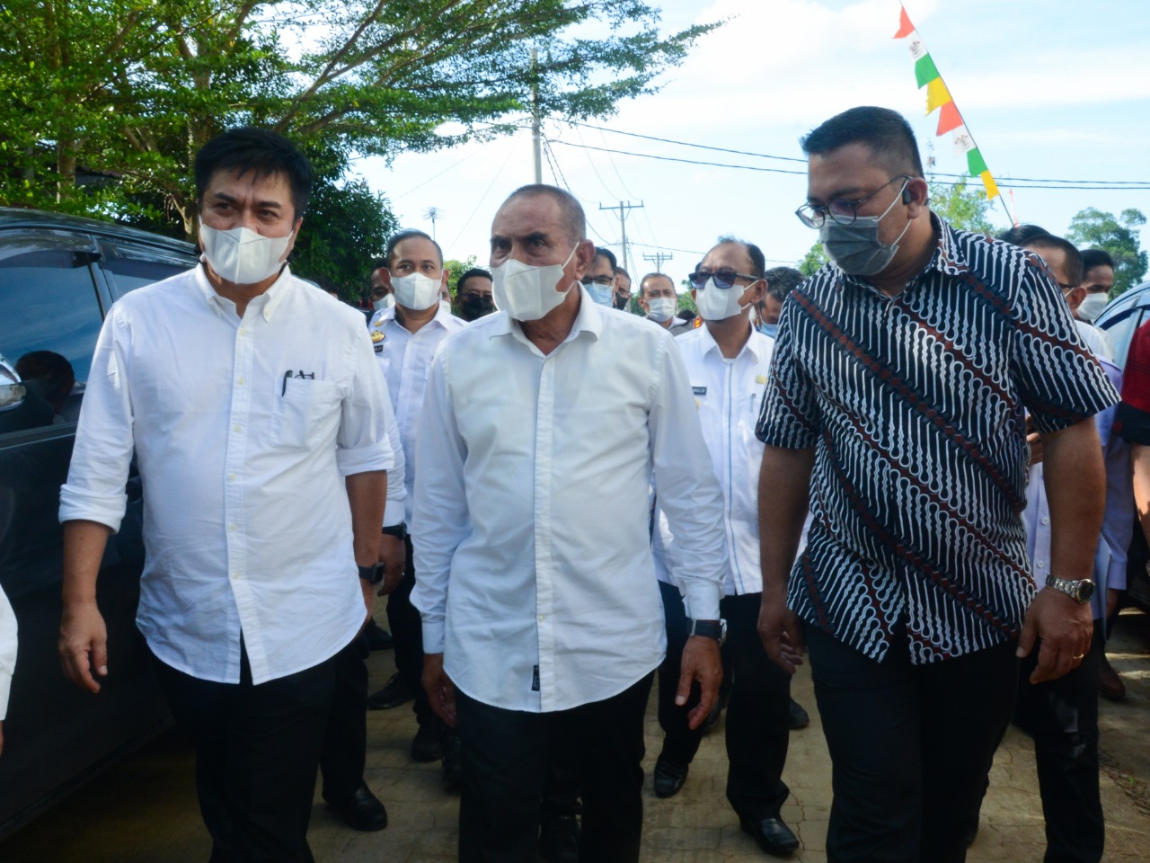 Gubsu Resmikan Rusun Di KEK Sei Mangkei