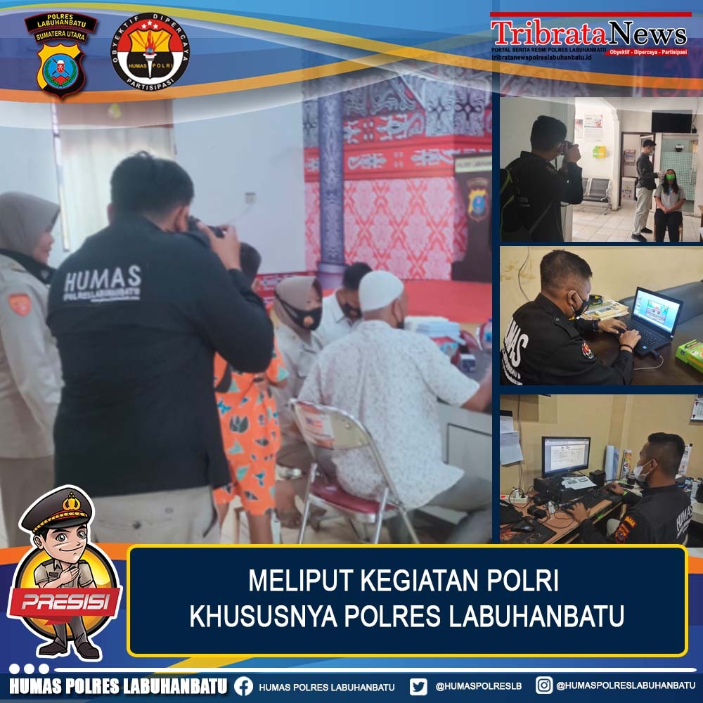 Kasi Humas Polres Memberitakan Setiap Kegiatan POLRI Terkhusus di Polres Labuhanbatu