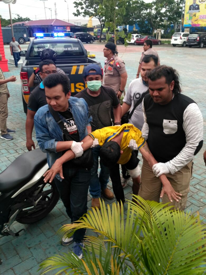 Sat Narkoba Polres Pelabuhan Belawan  Tangkap Petugas Lapas dan Tahanan