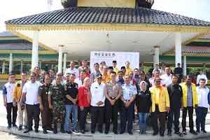 Wali Kota dan Kapolrestabes Medan Saksikan Pimpinan Parpol Deklarasikan Pemilu Damai