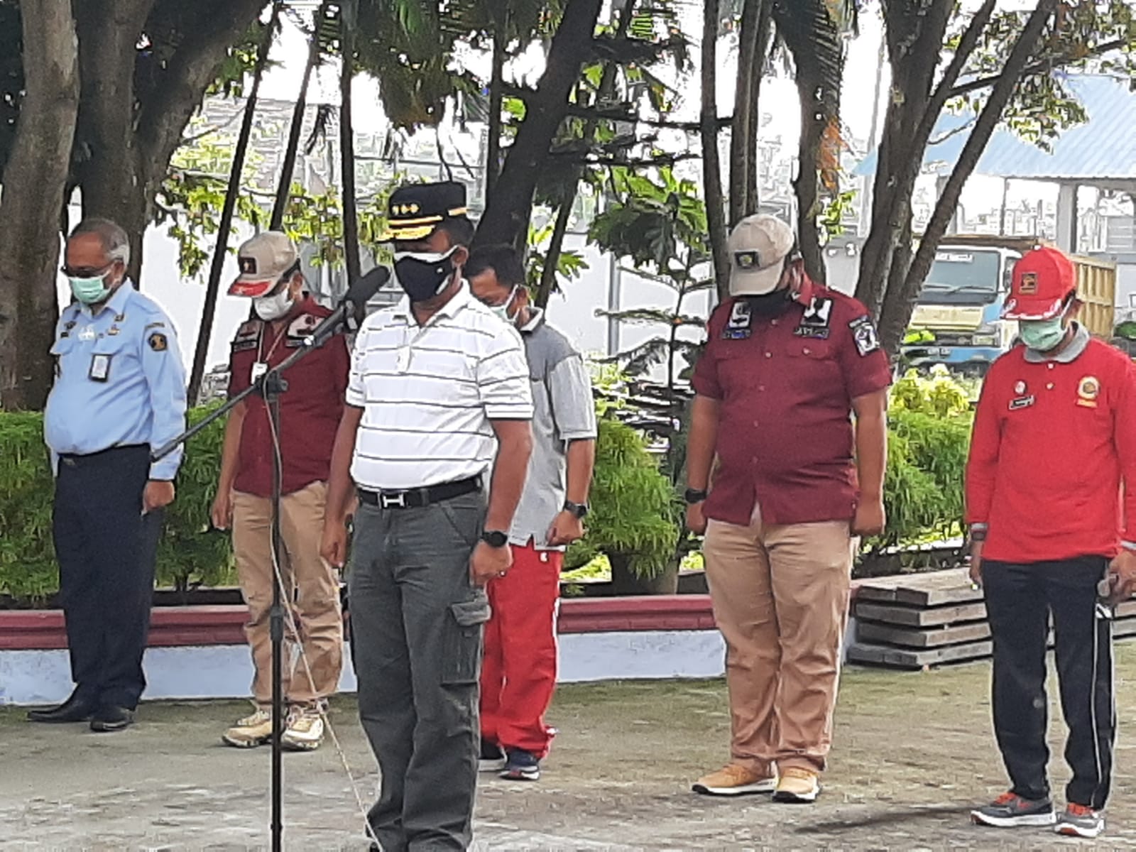 Kadiv PAS KUSUMA Pimpin Kerja Bakti di Rupbasan Kelas I Medan